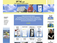 Tablet Screenshot of irtn.cz